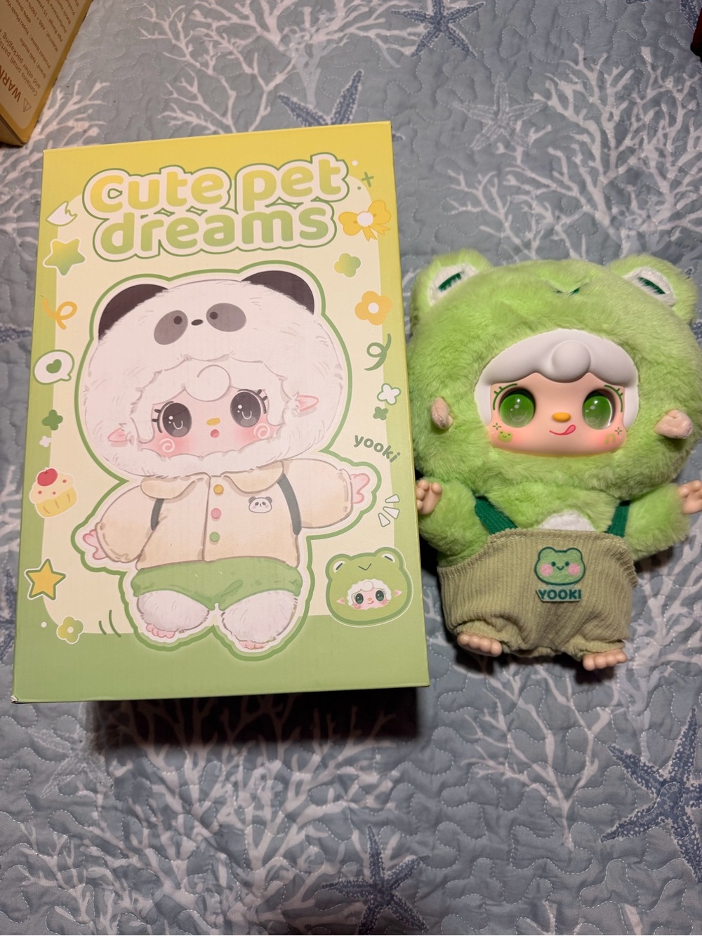 Yooki Cute Pet Dreams 400%
Daydream Goodnight Frog plush